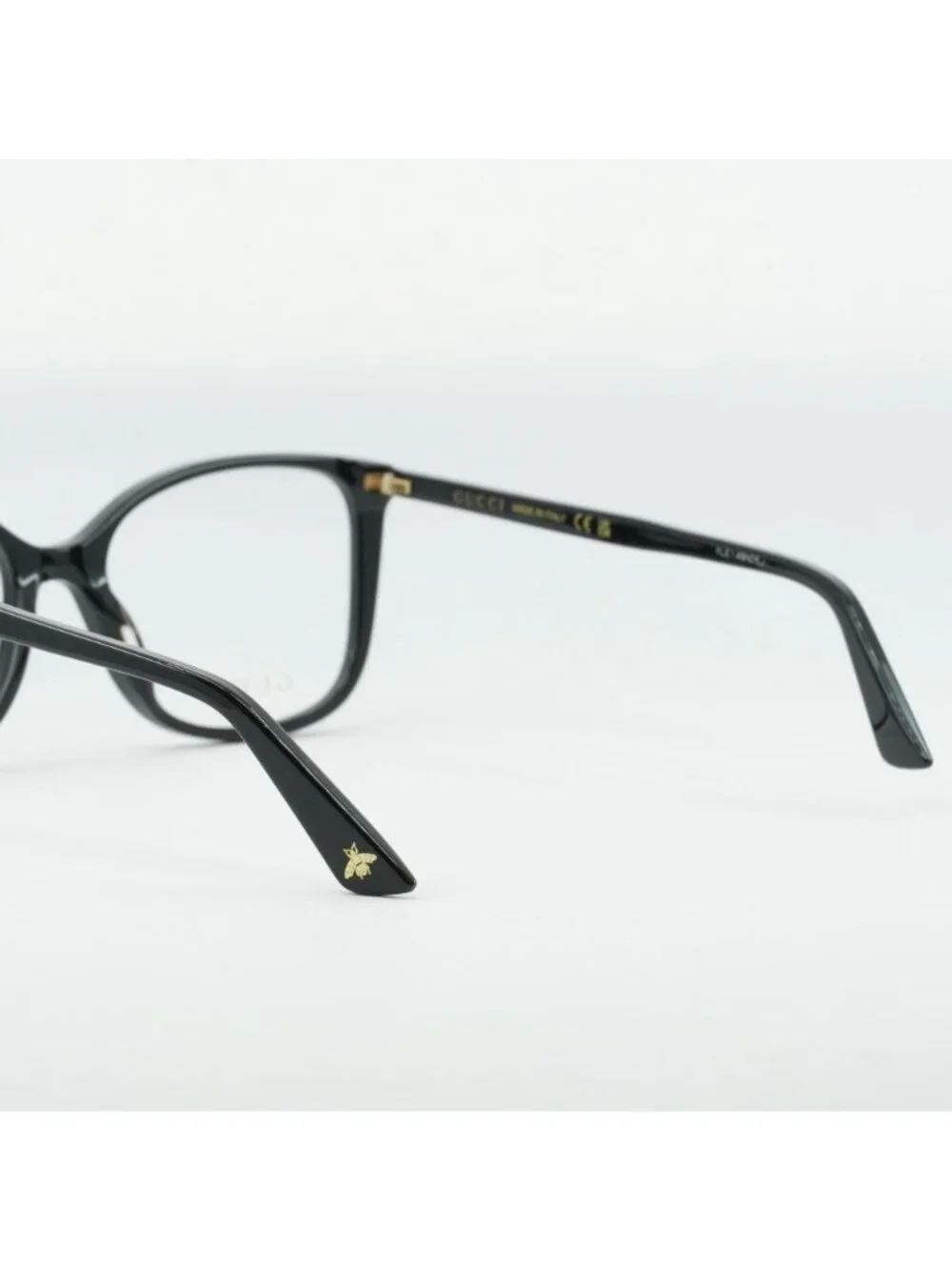 Gucci GG0026O 001 Eyeglasses Black 53mm Butterfly Frame